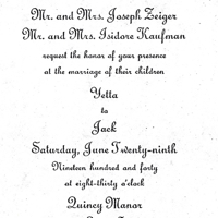 Jack Yettas Wedding Invitation 0640